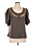 Rebecca Taylor 100% Wool Brown Wool Cardigan Size L - photo 1