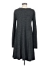 Old Navy Solid Gray Casual Dress Size S - photo 2