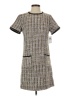CeCe Tweed Gray Pink Casual Dress Size 2 - photo 1