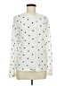 Croft & Barrow Polka Dots White Pullover Sweater Size M - photo 1