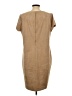 Chico's Solid Tan Casual Dress Size Lg (2.5) - photo 2