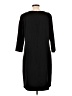 Chico's Solid Black Casual Dress Size Lg (2.5) - photo 2