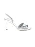 Giuseppe Zanotti Metallic Silver Sandals Size EU 38 - photo 1