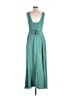 Unbranded 100% Polyester Teal Cocktail Dress Size 6 - photo 2