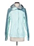 L.L.Bean 100% Nylon Color Block Blue Teal Windbreaker Size S - photo 1