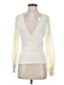 Bobi Ivory Long Sleeve Blouse Size S - photo 1