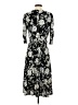 R&K Print Black Cocktail Dress Size 4 - photo 2