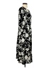 R&K Print Black Cocktail Dress Size 4 - photo 4