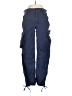 TNA Blue Cargo Pants Size 4 - photo 1