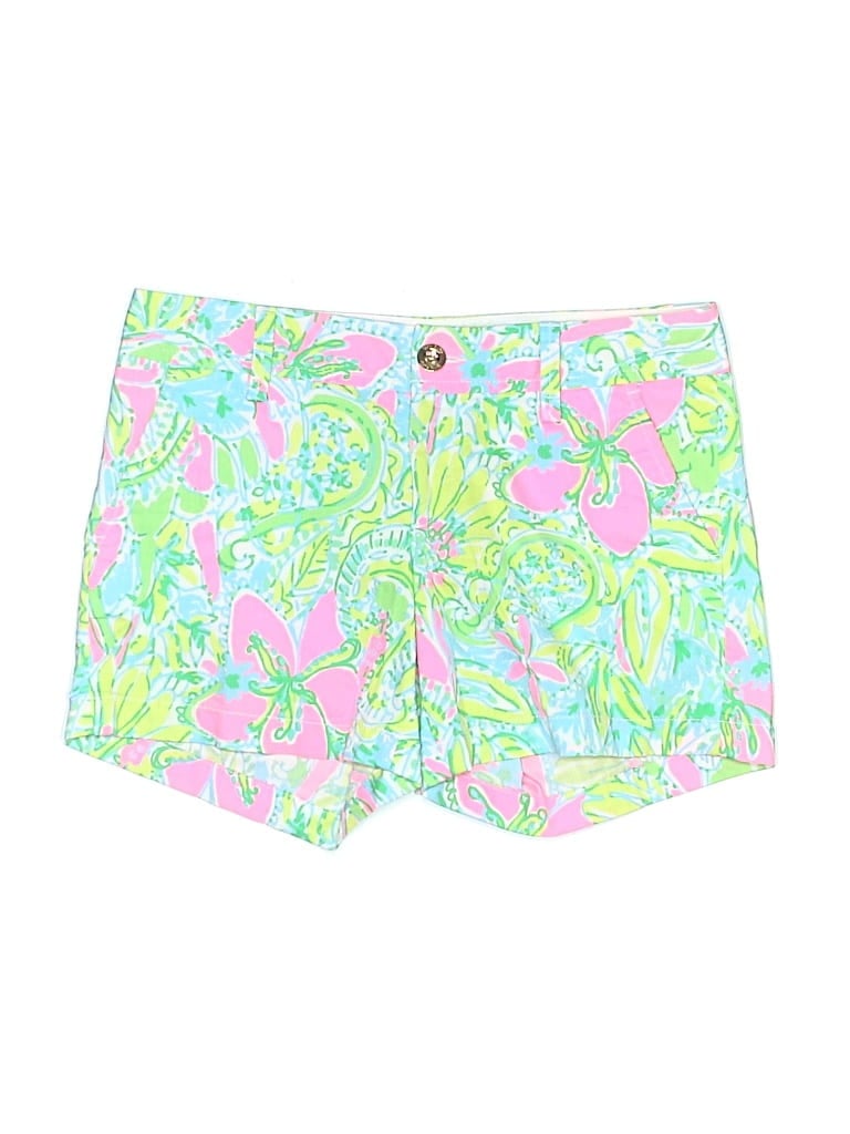 Lilly Pulitzer Shorts: Pink Paisley Pattern Bottoms - Size 2