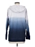 Ann Taylor LOFT 100% Cotton Blue Pullover Hoodie Size S - photo 2