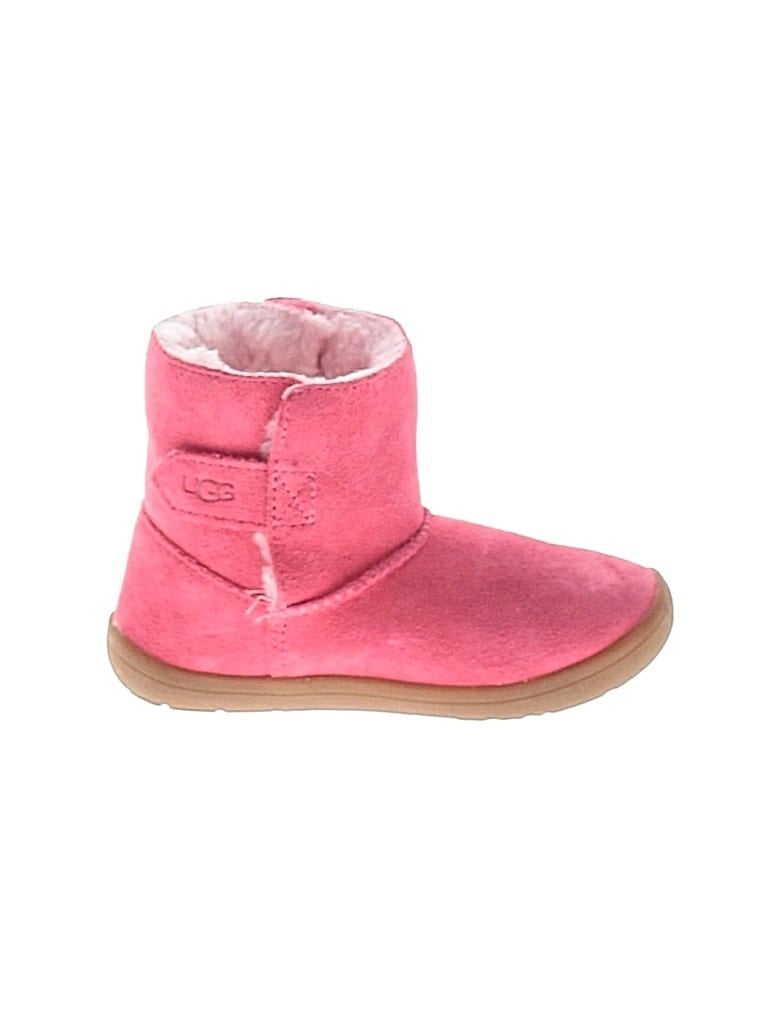 Pre-owned Ugg Kids' Ankle Boots In Pink