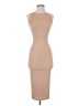PrettyLittleThing Solid Tan Cocktail Dress Size 4 - photo 1