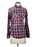 True Religion 100% Cotton Plaid Red Long Sleeve Button-Down Shirt Size XS - photo 1