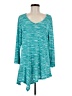 Susan Graver Teal Casual Dress Size M - photo 1