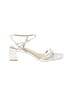 Badgley Mischka White Sandals Size 6 1/2 - photo 1