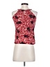 Ann Taylor Red Sleeveless Blouse Size 0 Petite - photo 2