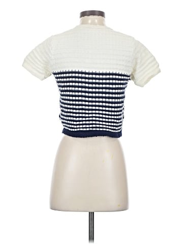 Knit Mix Short Sleeve Top (view 2)
