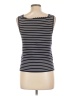 Lands' End Stripes Blue Cardigan Size L - photo 2