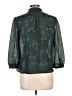Van Heusen 100% Polyester Teal 3/4 Sleeve Blouse Size L - photo 2