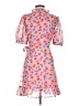 New Look 100% Polyester Pink Cocktail Dress Size 4 - photo 2