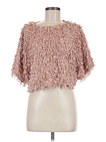 Zara W&B Collection Short Sleeve Top (view 1)