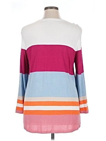 MULTIPLES Long Sleeve Top (view 2)