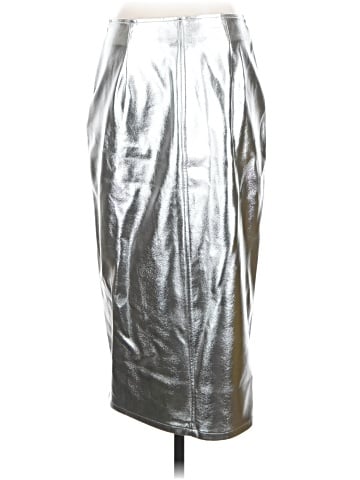 INC International Concepts Faux Leather Skirt (view 2)