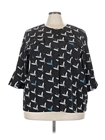 Laura Scott 3/4 Sleeve Blouse (view 1)