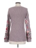 American Eagle Outfitters Floral Gray Pullover Sweater Size XS - photo 2