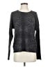 360 Cashmere 100% Cashmere Paisley Gray Cashmere Pullover Sweater Size S - photo 1
