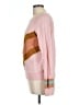 Moth Color Block Pink Pullover Sweater Size L - photo 5