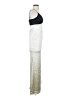 The native one Metallic Ivory Cocktail Dress Size S - photo 4