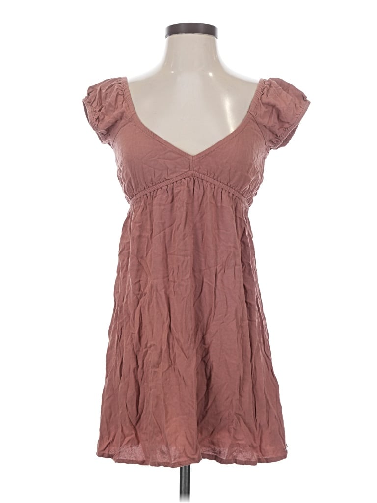 Pre-owned Roxy Casual Dress In Brown