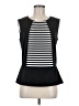 Calvin Klein Multi Color Black Sleeveless Top Size M - photo 1