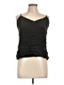 L'Agence 100% Silk Black Sleeveless Top Size L - photo 1