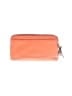 Coach 100% Leather Orange Leather Wristlet One size - photo 2