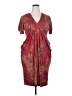 ETRO Paisley Burgundy Cocktail Dress Size EU (IT) 40 / US 4 - photo 1