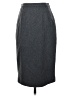 Bloomingdale's Solid Gray Formal Skirt Size 4 (petite) - photo 1