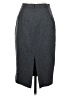 Bloomingdale's Solid Gray Formal Skirt Size 4 (petite) - photo 2