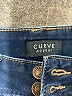 Curve Appeal Solid Blue Jeans Size 26 waist - photo 7