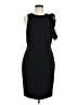 Antonio Melani Solid Black Cocktail Dress Size 8 - photo 1