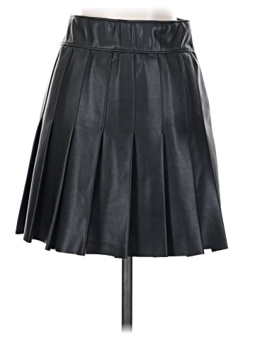 Abercrombie & Fitch Faux Leather Skirt (view 2)