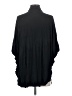 Soft Surroundings Solid Black Short Sleeve Button-Down Shirt Size S - photo 2