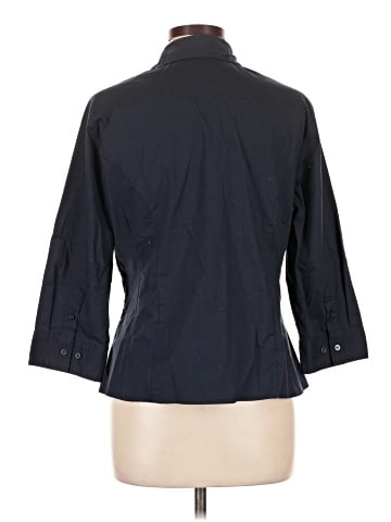 Riders by Lee 3/4 Sleeve Button-Down Shirt (view 2)