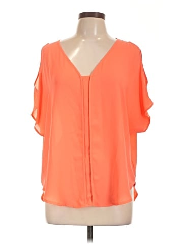 Astr Short Sleeve Blouse (view 1)
