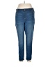 Isaac Mizrahi Solid Blue Jeans Size L - photo 1