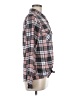 Passport 100% Polyester Plaid Gray Long Sleeve Blouse Size 18 - photo 4