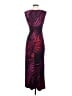 Cache Graphic Burgundy Cocktail Dress Size S - photo 2