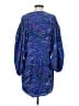 See By Chloé 100% Polyester Animal Print Polka Dots Blue Cocktail Dress Size 4 - photo 2